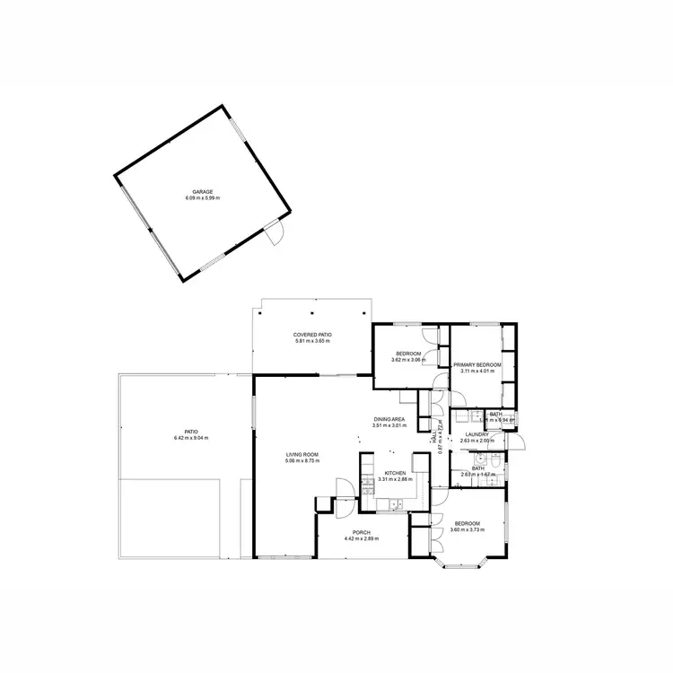 Floorplan of Homely house listing, 26 Desmond Drive, Toogoom QLD 4655