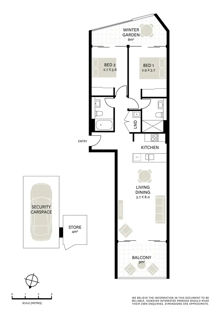 Floorplan of Homely apartment listing, 11/371-377 Liverpool Road, Ashfield NSW 2131