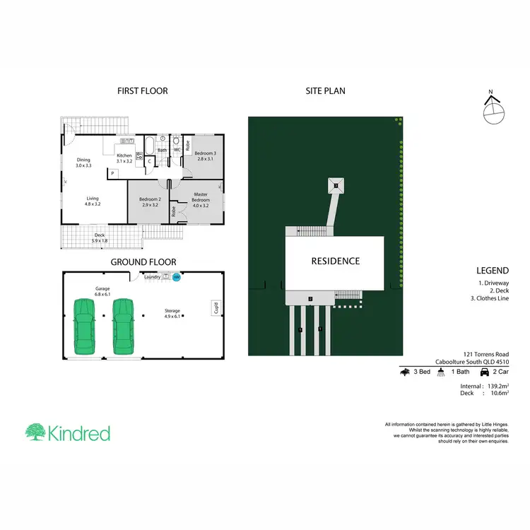 Floorplan of Homely house listing, 121 Torrens Road, Caboolture South QLD 4510