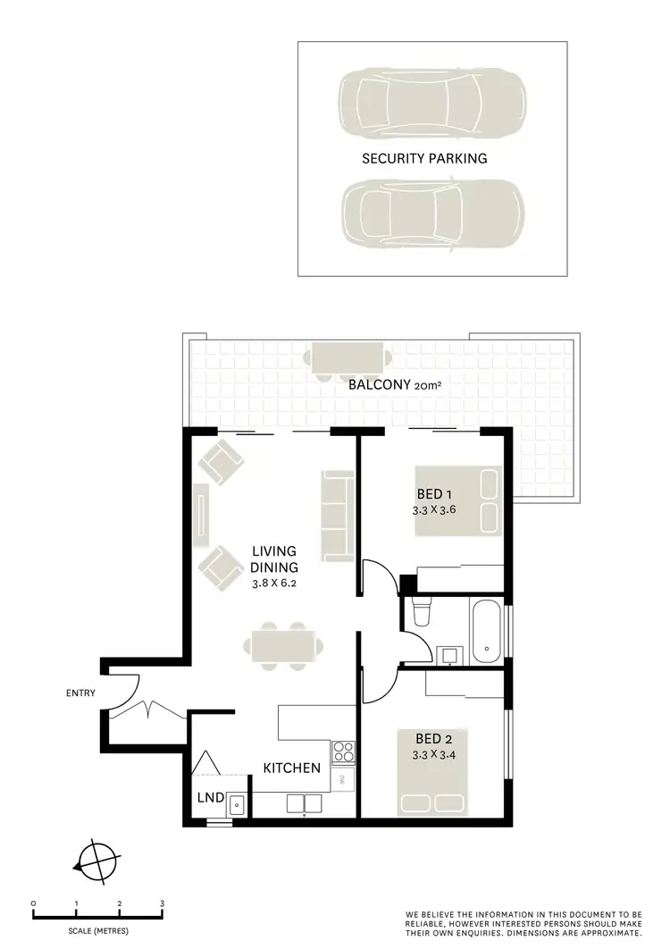 Floorplan of Homely apartment listing, 15/10-12 Clement Street, Rushcutters Bay NSW 2011