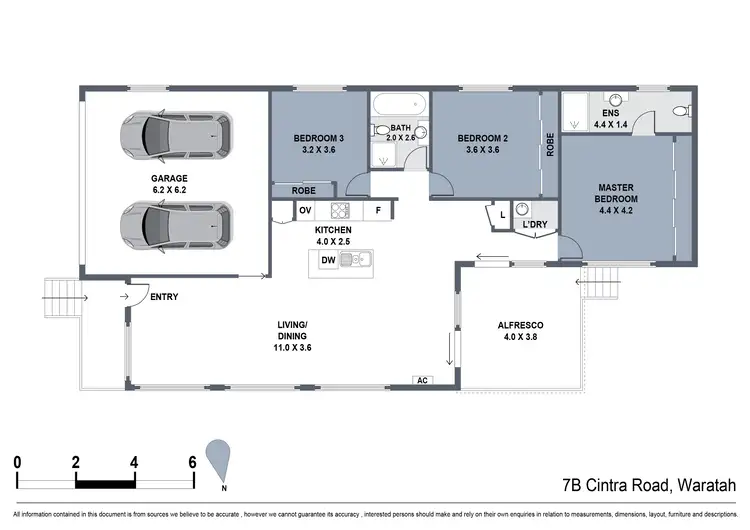 Floorplan of Homely house listing, 7B Cintra Road, Waratah NSW 2298