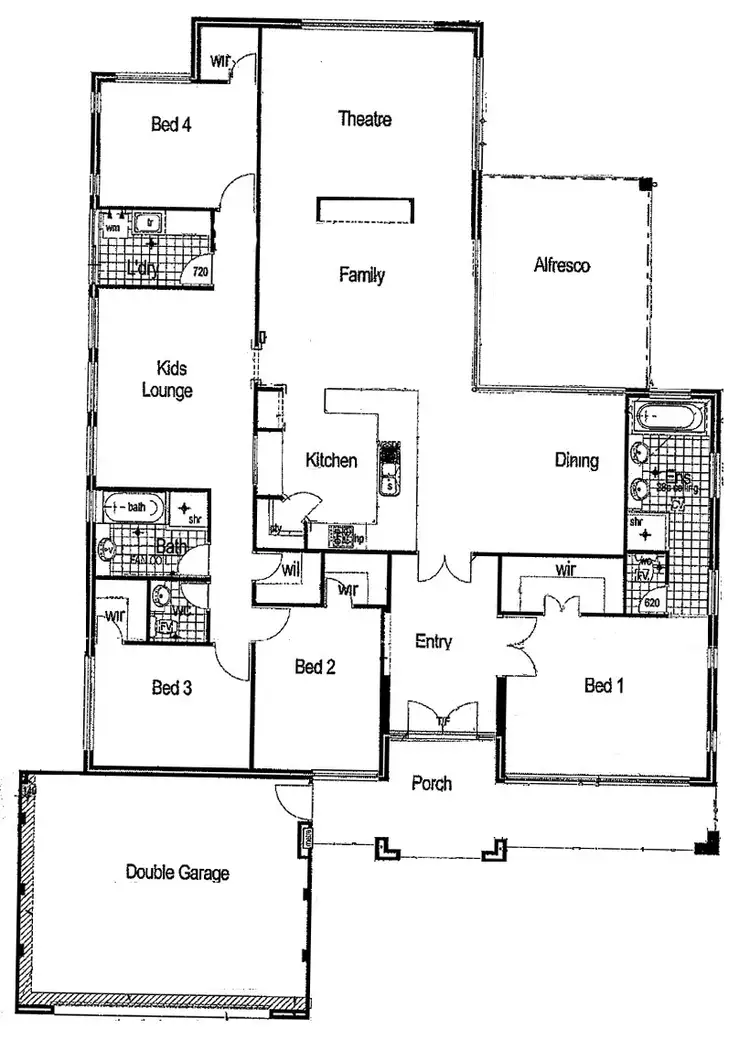 Floorplan of Homely house listing, 1 Pintaclo Way, Canning Vale WA 6155