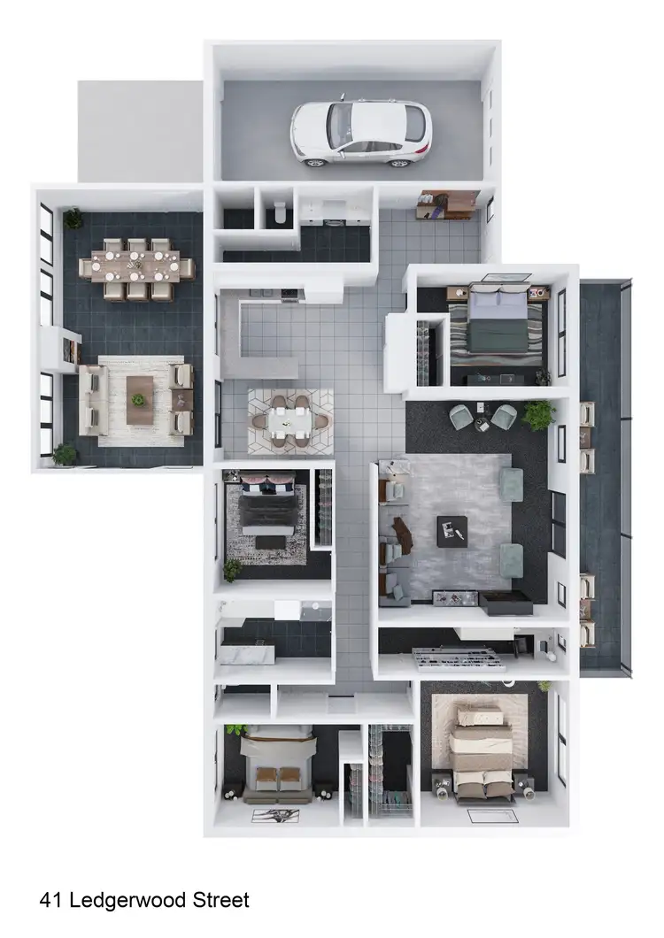 Floorplan of Homely house listing, 41 Ledgerwood Street, Griffith NSW 2680