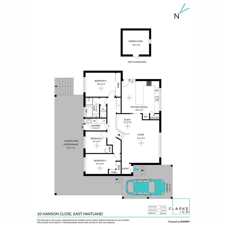 Floorplan of Homely house listing, 10 Hanson Close, East Maitland NSW 2323
