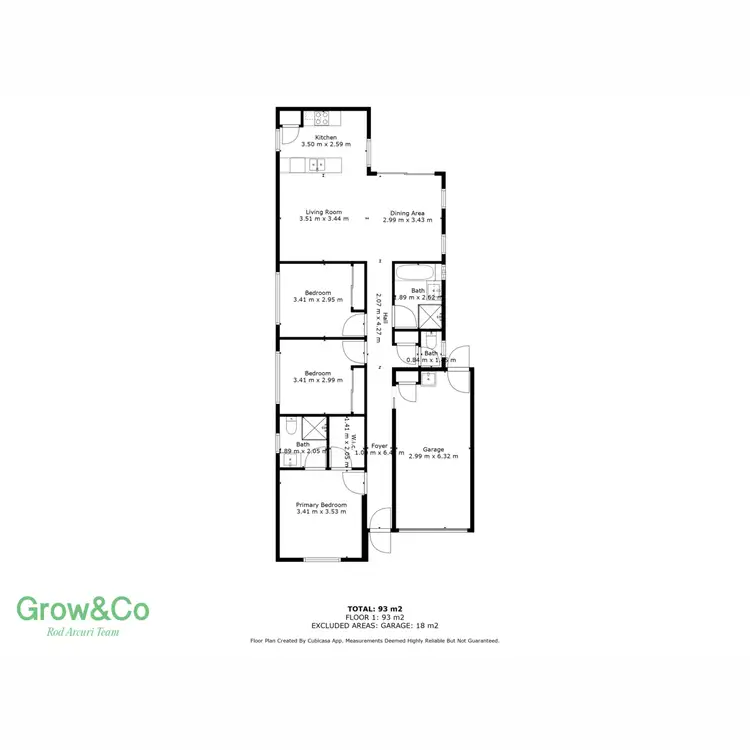 Floorplan of Homely house listing, 37 Mistral Crescent, Griffin QLD 4503