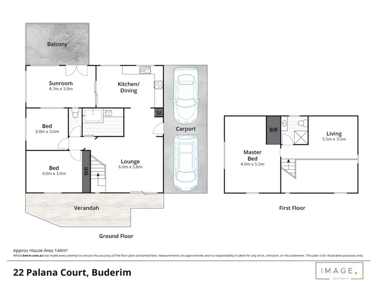 Floorplan of Homely house listing, 22 Palana Court, Buderim QLD 4556