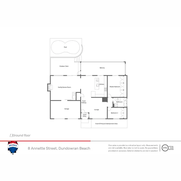 Floorplan of Homely house listing, 8 Annette Street, Dundowran Beach QLD 4655