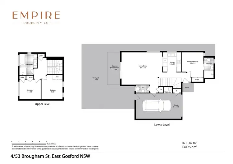 Floorplan of Homely villa listing, 4/53 Brougham Street, East Gosford NSW 2250