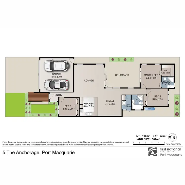 Floorplan of Homely house listing, 5 The Anchorage, Port Macquarie NSW 2444