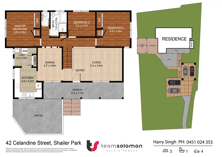Floorplan of Homely house listing, 42 Celandine Street, Shailer Park QLD 4128