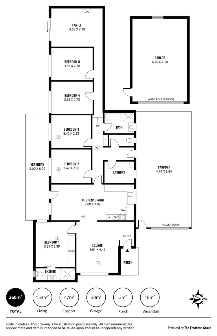 Floorplan of Homely house listing, 17 Kestel Crescent, North Haven SA 5018