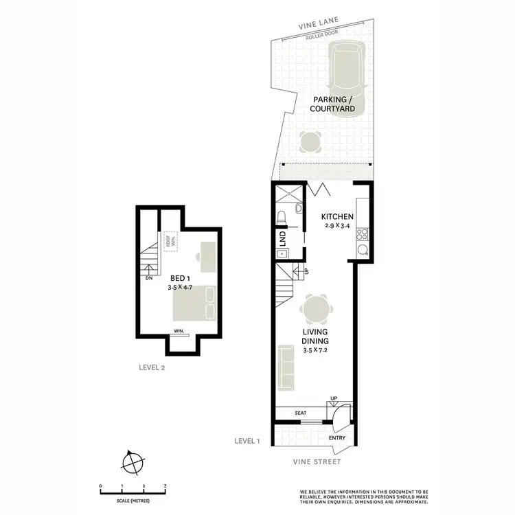 Floorplan of Homely terrace listing, 76 Vine Street, Darlington NSW 2008