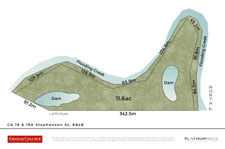 Floorplan of Homely land listing, CA 19 & 19A Stephenson Street, Sale VIC 3850