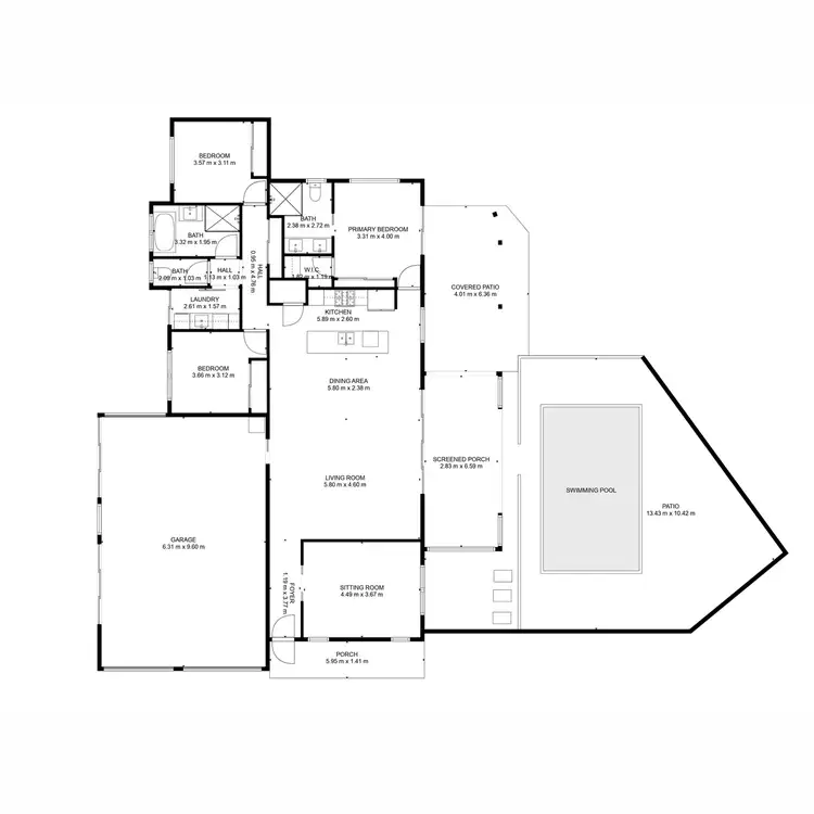 Floorplan of Homely house listing, 18 Barramundi Drive, Burrum Heads QLD 4659