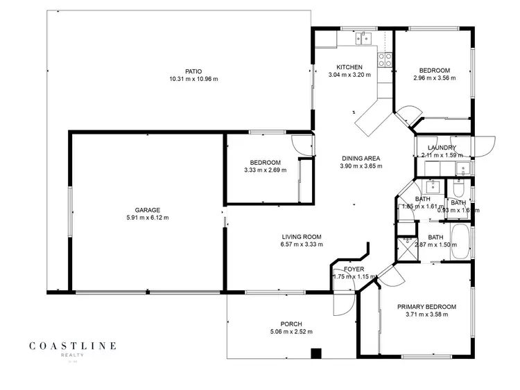 Floorplan of Homely house listing, 135 Moodies Road, Bargara QLD 4670