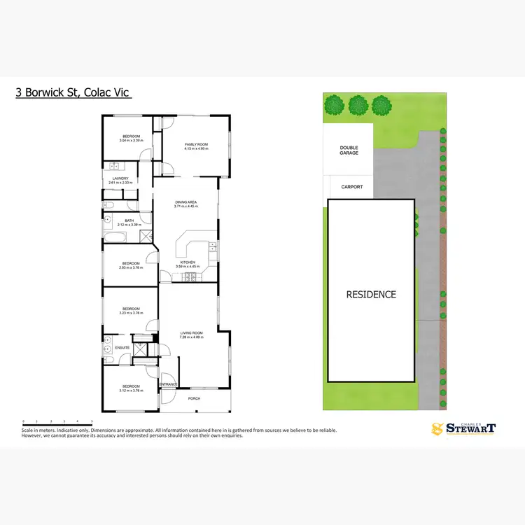 Floorplan of Homely house listing, 3 Borwick Street, Colac VIC 3250