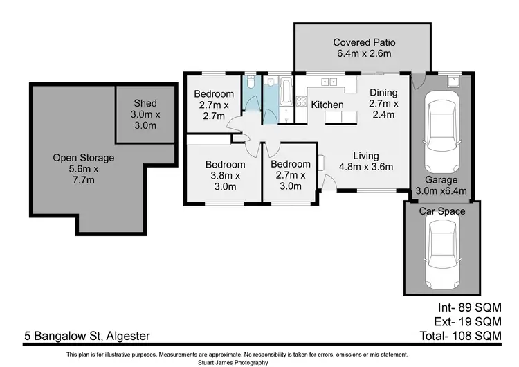 Floorplan of Homely house listing, 5 Bangalow Street, Algester QLD 4115