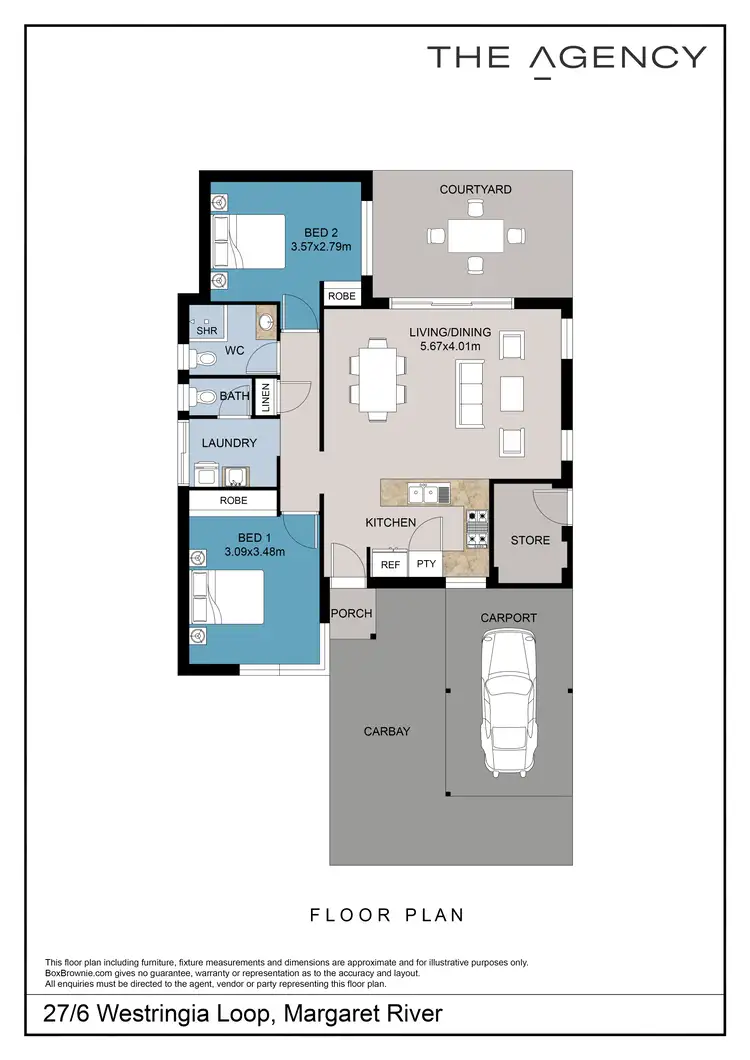 Floorplan of Homely house listing, 27/6 Westringia Loop, Margaret River WA 6285