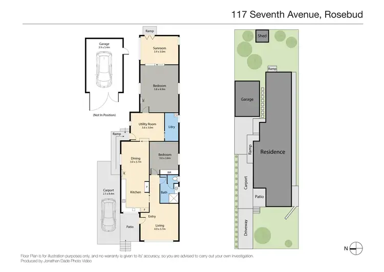Floorplan of Homely house listing, 117 Seventh Avenue, Rosebud VIC 3939