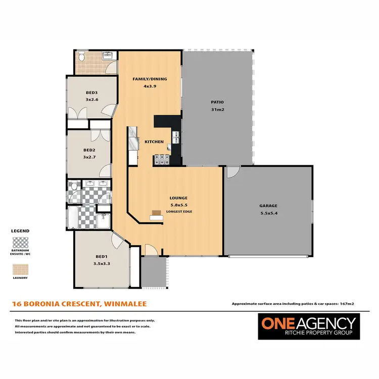 Floorplan of Homely house listing, 16 Boronia Crescent, Winmalee NSW 2777