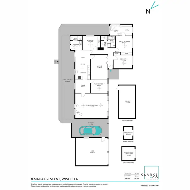 Floorplan of Homely house listing, 8 Malia Crescent, Windella NSW 2320