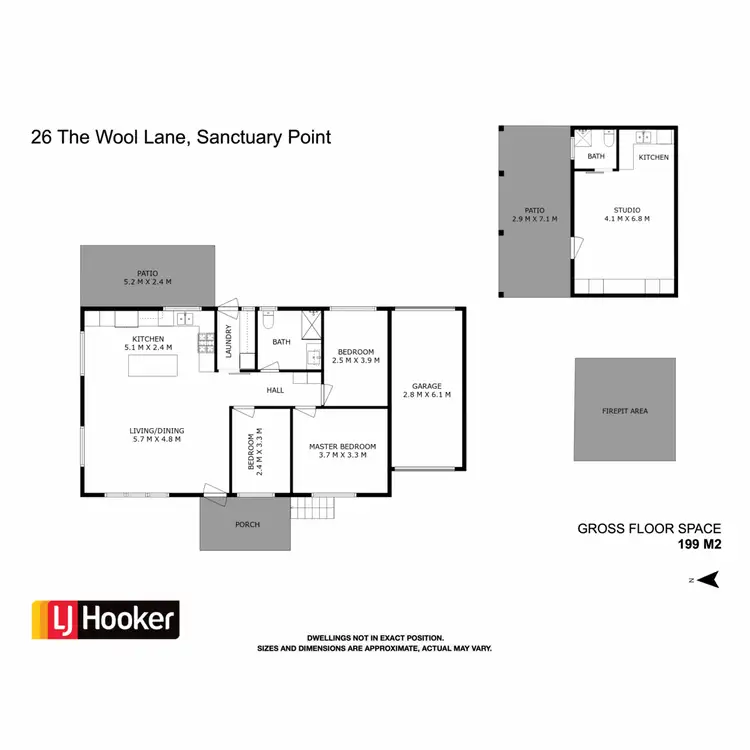 Floorplan of Homely house listing, 26 The Wool Lane, Sanctuary Point NSW 2540