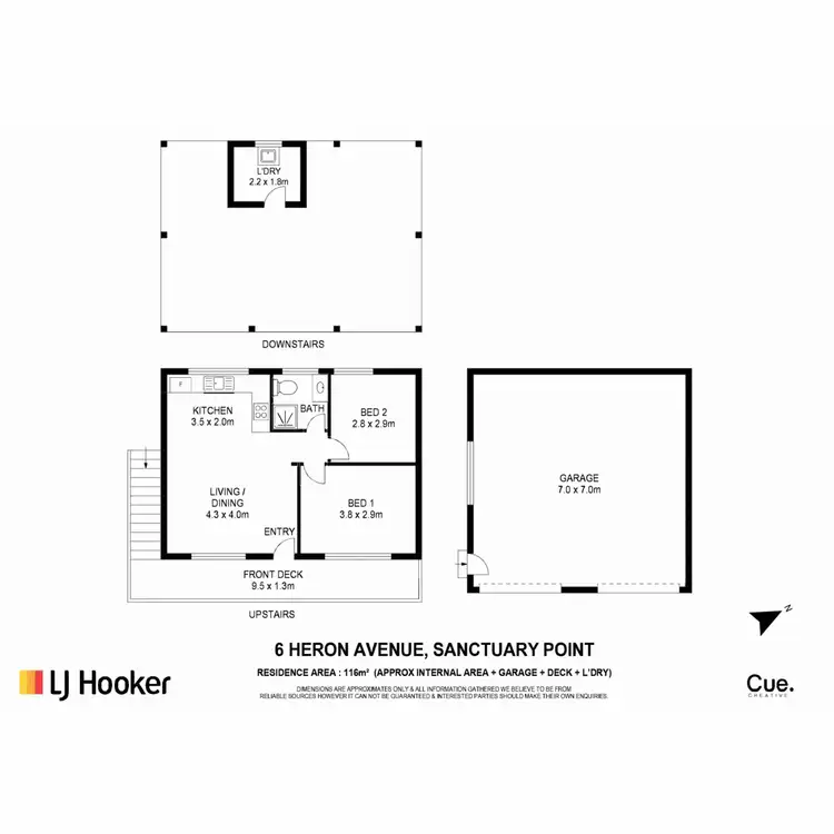 Floorplan of Homely house listing, 6 Heron Avenue, Sanctuary Point NSW 2540