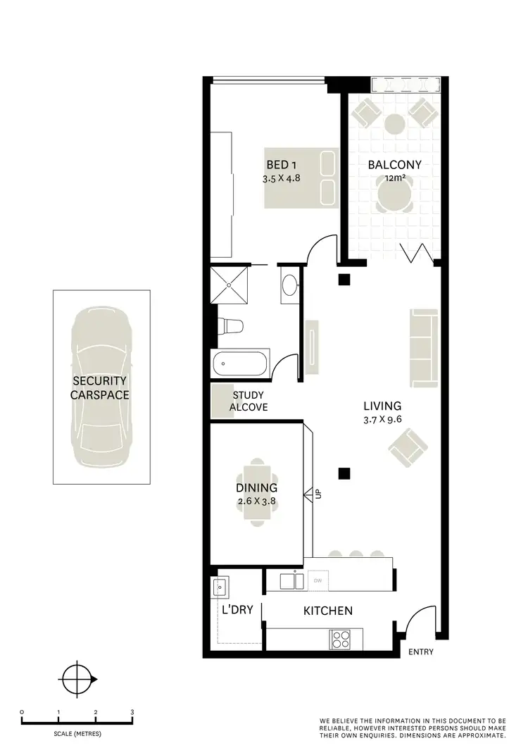 Floorplan of Homely apartment listing, 37/57-75 Buckland Street, Chippendale NSW 2008