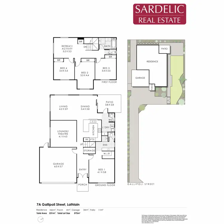 Floorplan of Homely house listing, 7A Gallipoli Street, Lathlain WA 6100