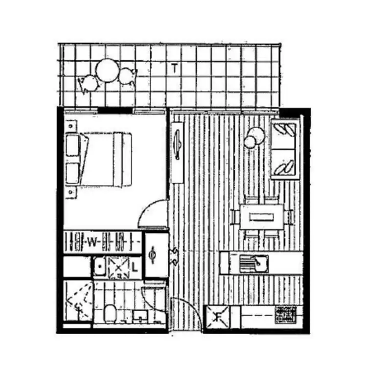 Floorplan of Homely apartment listing, 206/3 Tannock Street, Balwyn North VIC 3104