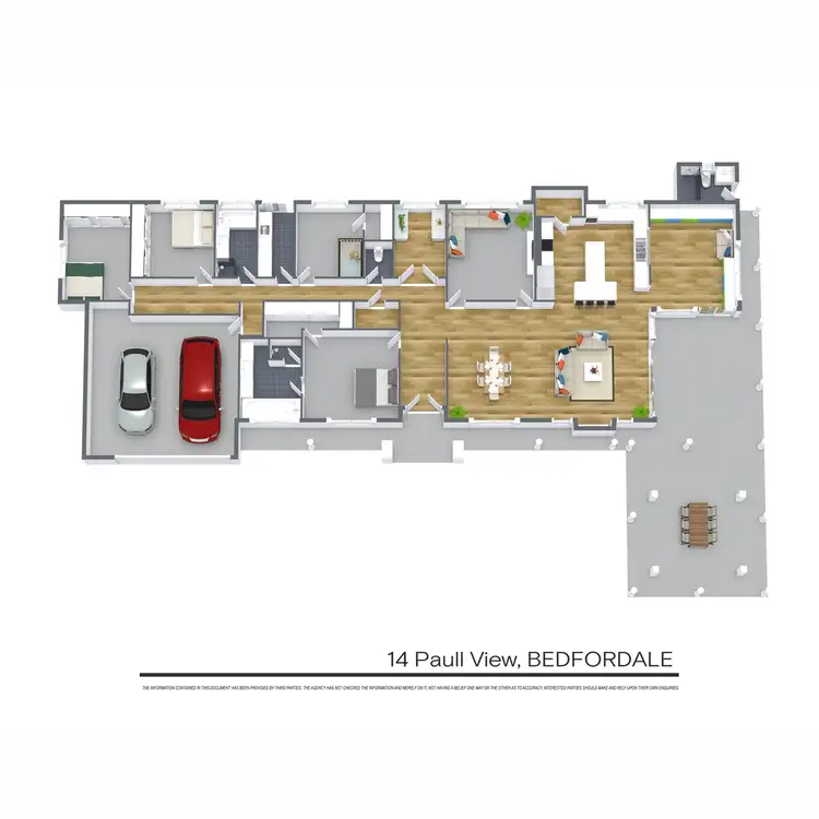 Floorplan of Homely house listing, 14 Paull View, Bedfordale WA 6112