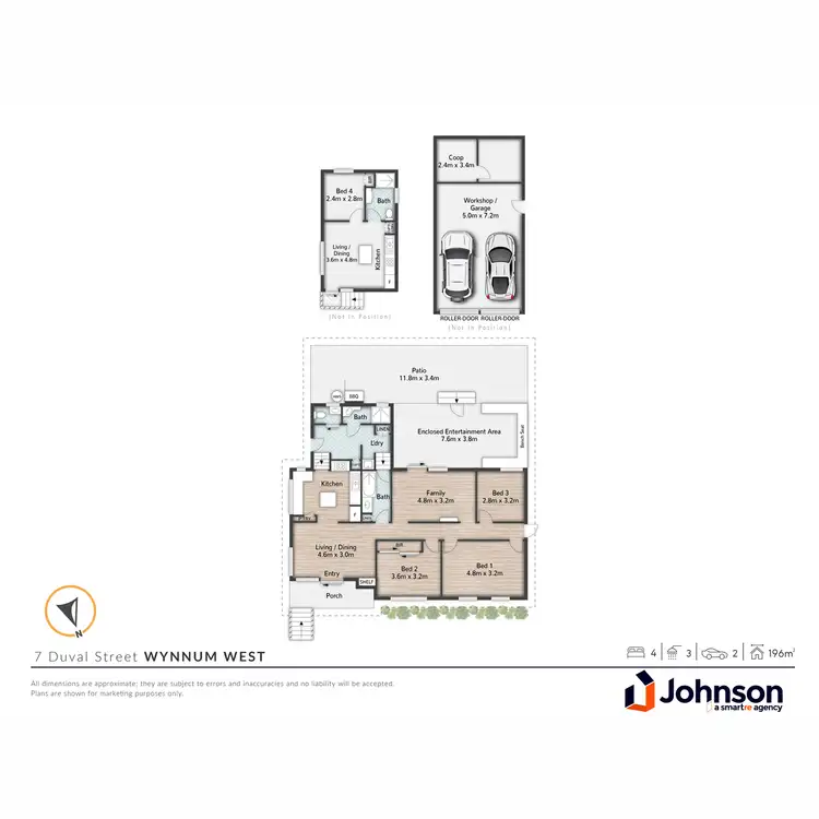 Floorplan of Homely house listing, 7 Duval Street, Wynnum West QLD 4178