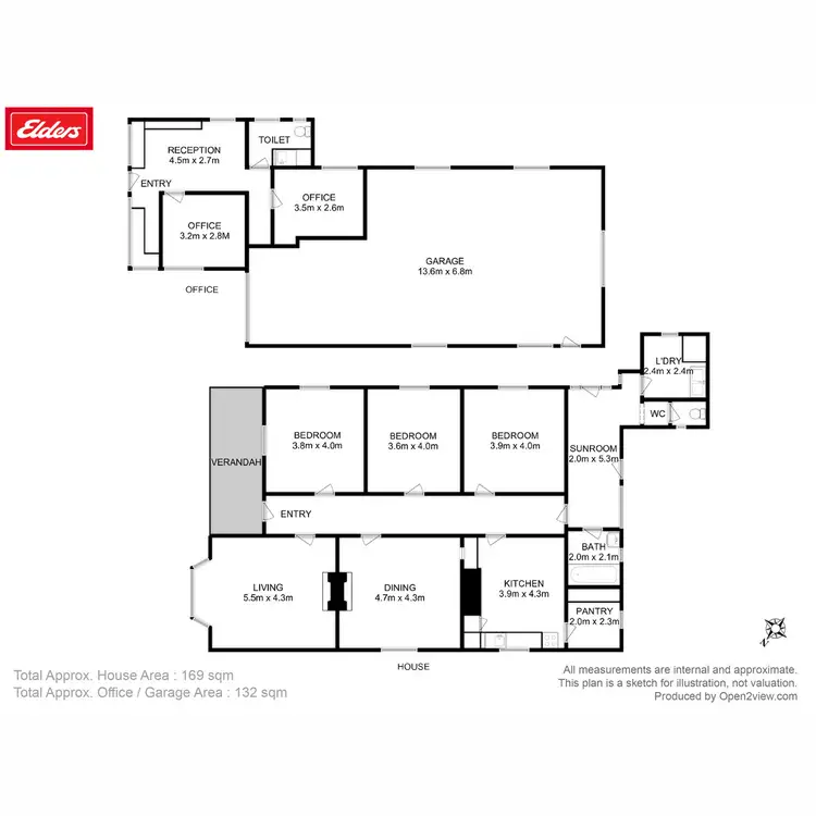 Floorplan of Homely house listing, 34 Franklin Street, Swansea TAS 7190