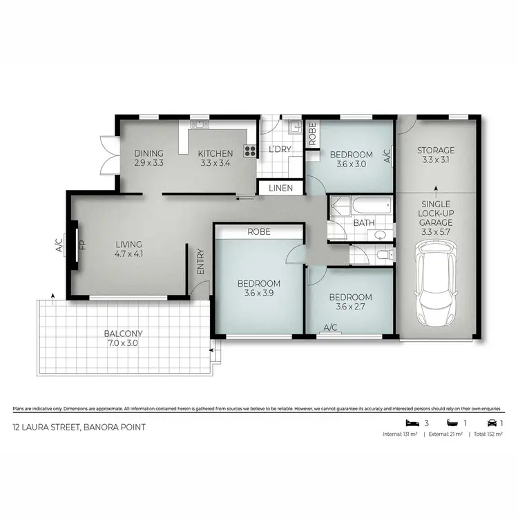 Floorplan of Homely house listing, 12 Laura Street, Banora Point NSW 2486