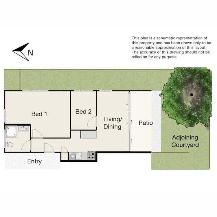 Floorplan of Homely unit listing, 3/136 Waterton Street, Annerley QLD 4103
