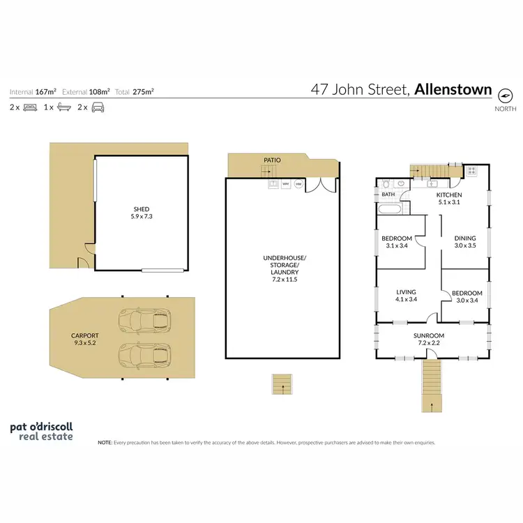 Floorplan of Homely house listing, 47 John Street, Allenstown QLD 4700