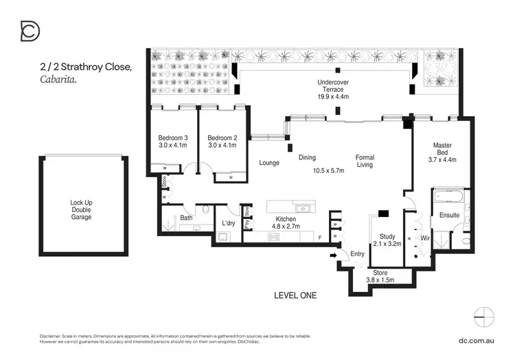 Floorplan of Homely apartment listing, 2/2 Strathroy Close, Cabarita NSW 2137