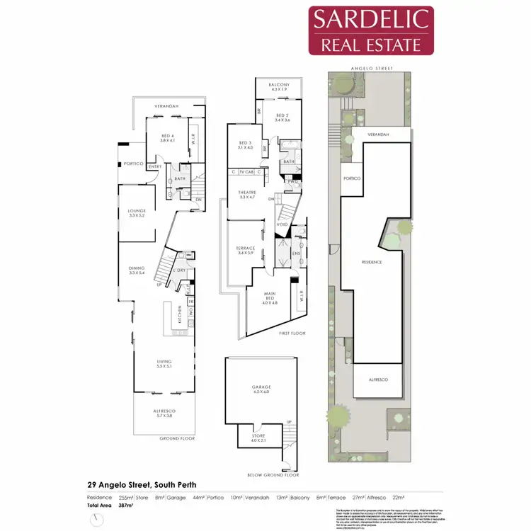Floorplan of Homely house listing, 29 Angelo Street, South Perth WA 6151