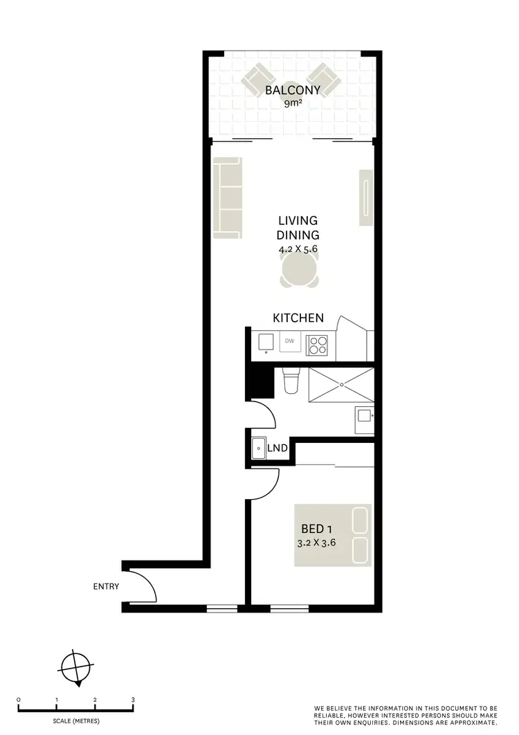 Floorplan of Homely apartment listing, 4/107 Oxford Street, Darlinghurst NSW 2010