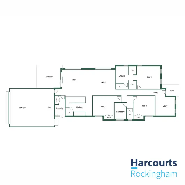 Floorplan of Homely house listing, 28 Mallina Crescent, Golden Bay WA 6174