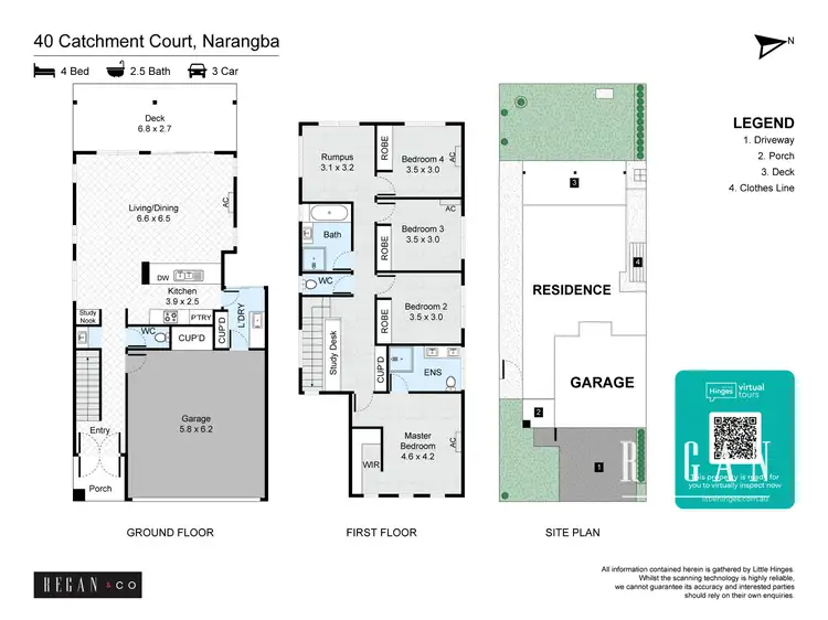 Floorplan of Homely house listing, 40 Catchment Court, Narangba QLD 4504