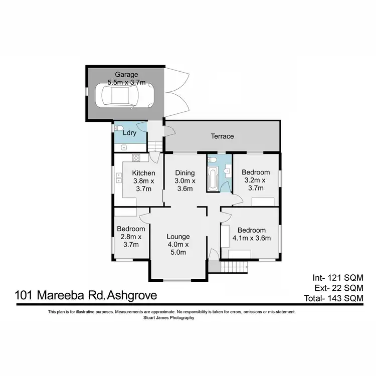 Floorplan of Homely house listing, 101 Mareeba Road, Ashgrove QLD 4060