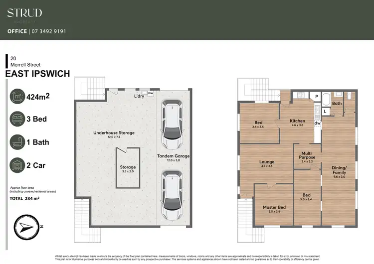 Floorplan of Homely house listing, 20 Merrell Street, East Ipswich QLD 4305