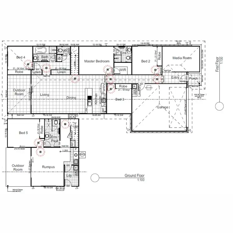 Floorplan of Homely house listing, 16 Dublin Avenue, Spring Mountain QLD 4300