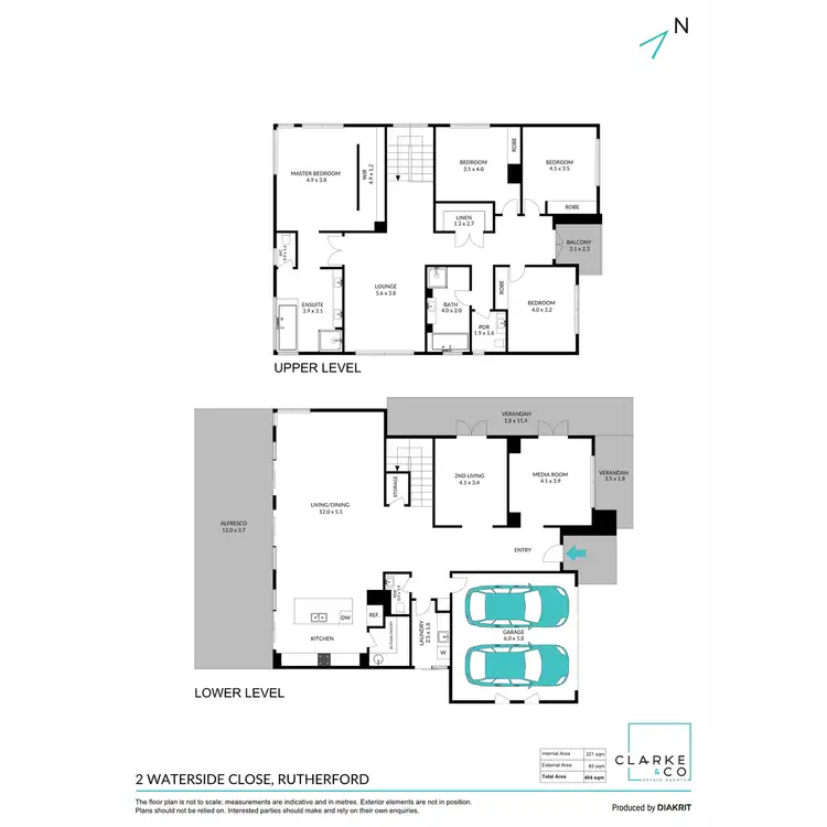 Floorplan of Homely house listing, 2 Waterside Close, Rutherford NSW 2320