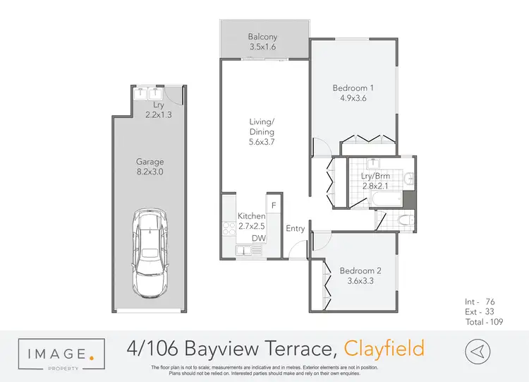 Floorplan of Homely unit listing, 4/106 Bayview Terrace, Clayfield QLD 4011