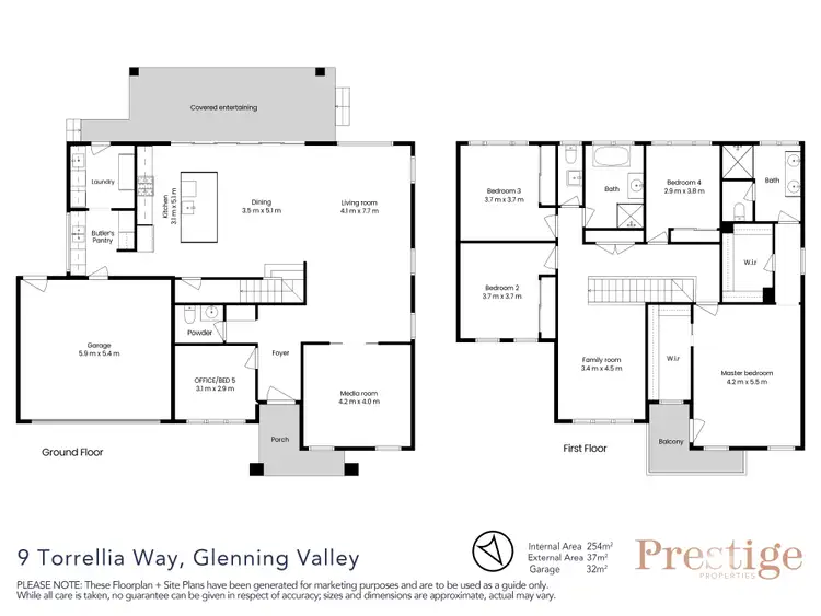 Floorplan of Homely house listing, 9 Torrellia Way, Glenning Valley NSW 2261