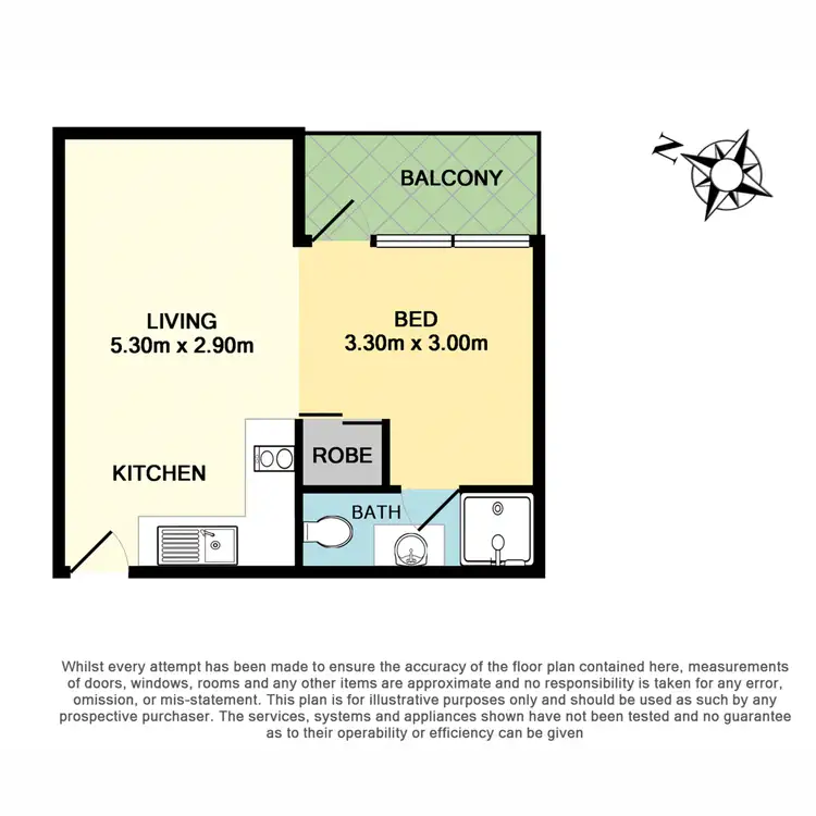 Floorplan of Homely apartment listing, 213/54 High Street, North Sydney NSW 2060