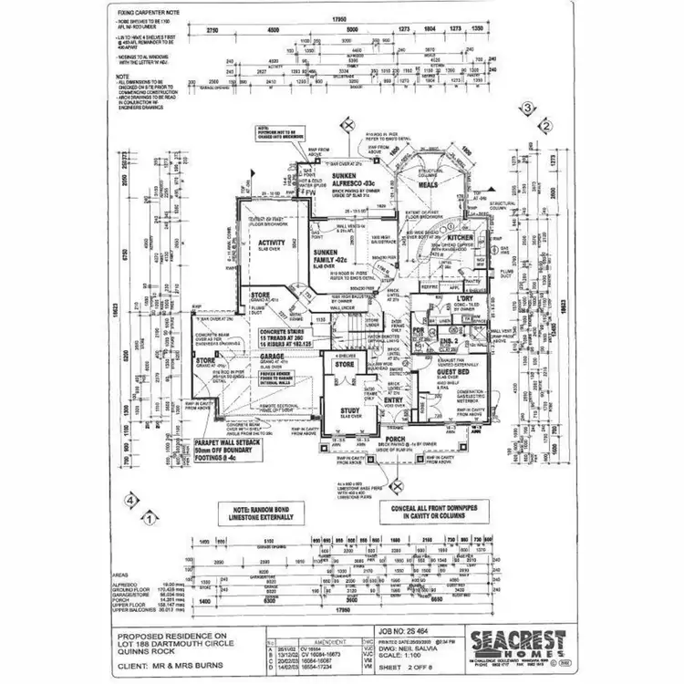 Floorplan of Homely house listing, 46 Dartmouth Circle, Quinns Rocks WA 6030
