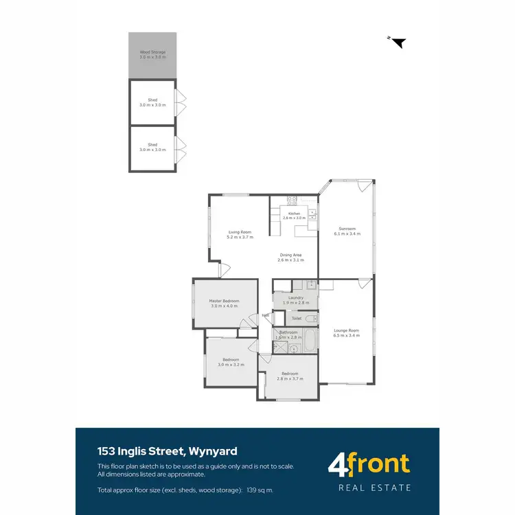 Floorplan of Homely house listing, 153 Inglis Street, Wynyard TAS 7325